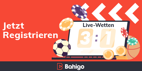 Live Wetten auf bahigo mit Scoreanzeige und Anmeldeaufforderung